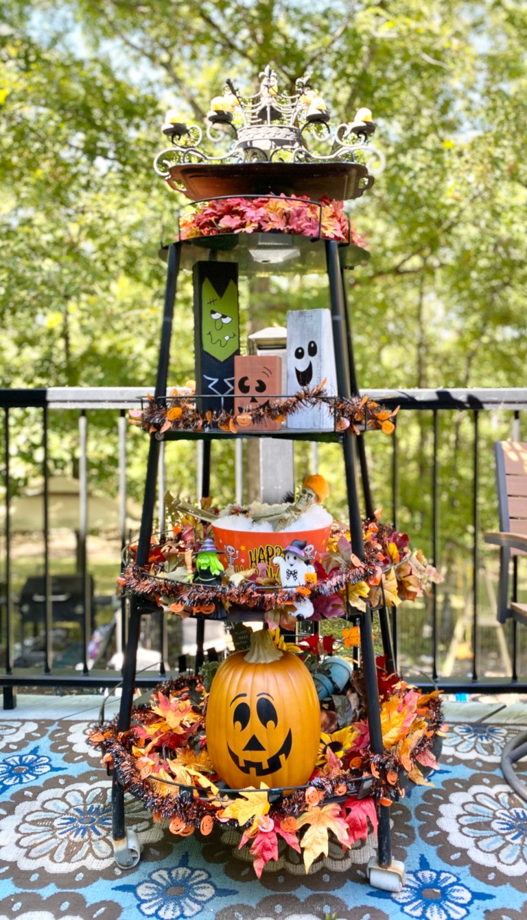 Halloween Deck Display “Tree” | SharSum Paint